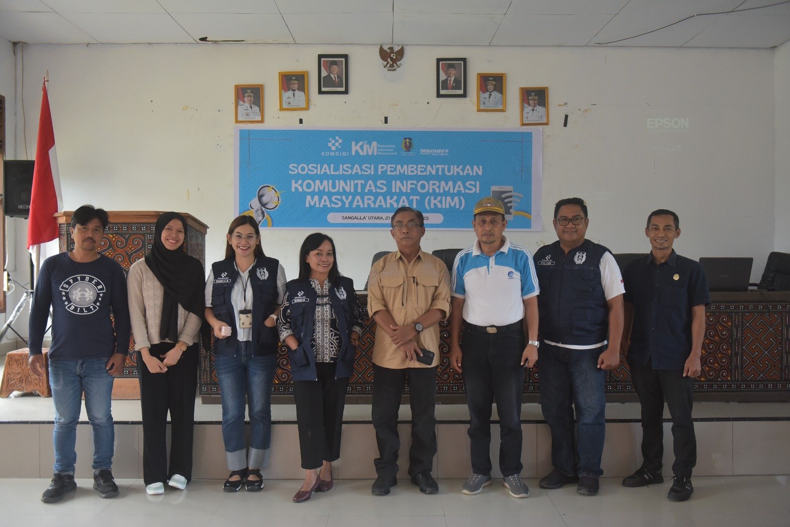 Diskominfo Tana Toraja Dorong Literasi Informasi melalui Sosialisasi Pembentukan KIM di Sangalla’ Utara